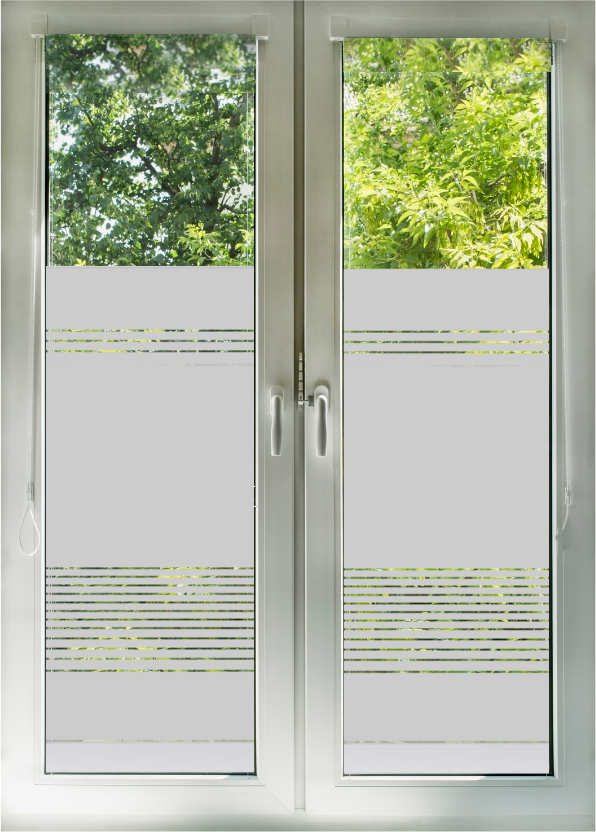 Streifen Fenster Folien 142