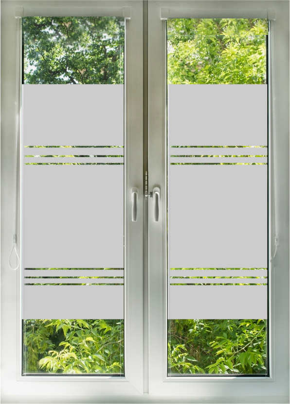 Streifen Fenster Folien 143