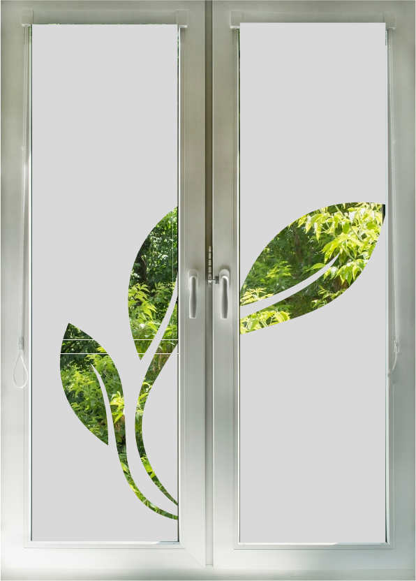 Milchglas Fenster Folie 166